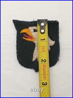 101st Airborne Screaming Eagles Patch Army WWII RARE Solid Eye