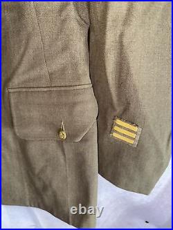 1930's Vintage US Army Air Corps Uniform Dress Coat (Very Rare Find) Size 38R