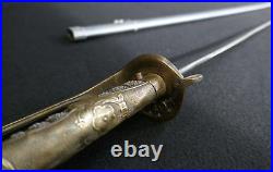 1930's WWII Chinese Army Officers Dress Parade Sword War-Time Production, Rare