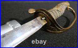 1930's WWII Chinese Army Officers Dress Parade Sword War-Time Production, Rare