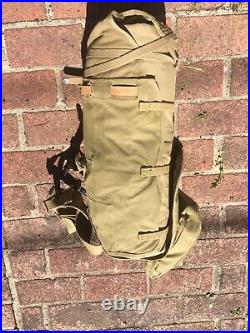 1941 Mint US Military Vtg Tent Mess ORIGINAL WWII WW2 BACKPACK Rucksack RARE