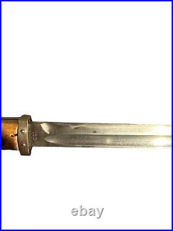 1942 German WW2 Bayonet DOT 5329b With Scabbard. Extremely Rare