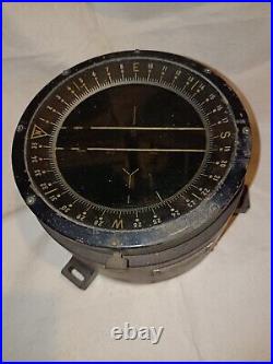 Antique Rare WWII USAF/Army B17 Compass Type D-12 Made By Bendix Aviation Corp
