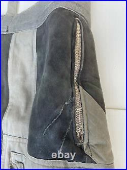 Authentic WW2 German Luftwaffe Channel Pants, Fur + Leather RARE