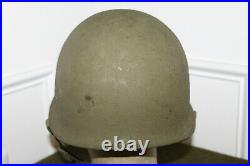 Choice & Rare Original WW2 U. S. M1 Helmet and Liner, Excellent and Untouched