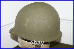 Choice & Rare Original WW2 U. S. M1 Helmet and Liner, Excellent and Untouched
