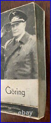 Extremely Rare WWII German Goring Filmblock Flipbook