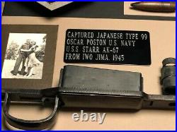 Extremely Rare WWII Relic From 1945 Iwo Jima Battle Japanese Type 99 by Veteran