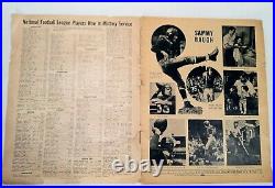 Fall 1943 Pro Football Illustrated Loaded With Pictures Packers Bears RARE WW2 Era