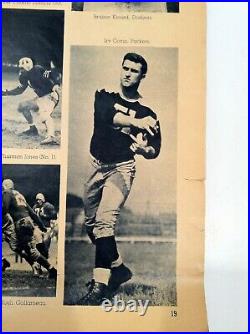 Fall 1943 Pro Football Illustrated Loaded With Pictures Packers Bears RARE WW2 Era