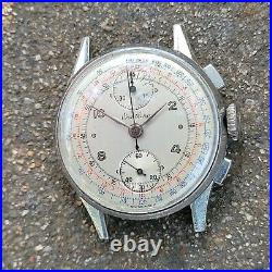 Fm0 Rare Wwii Military Breitling Chronograph Mens Watch Excellent Original Dial