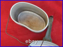 GERMAN WW2 WEHRMACHT SOLDIER MESS KIT RARE WAR RELIC Original Militaria