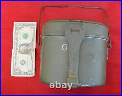 GERMAN WW2 WEHRMACHT SOLDIER MESS KIT RARE WAR RELIC Original Militaria