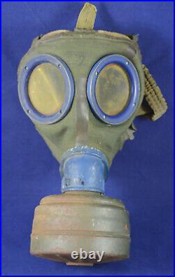 German Wwii Wehrmacht Soldier Gas Mask Original Rare War Relic