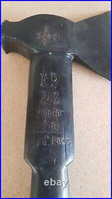 Germany WWII very Rare collectible Wehrmacht Sapper Ax with original case