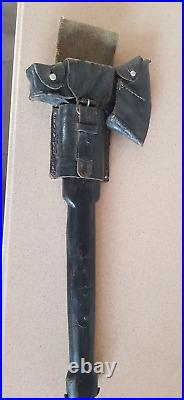 Germany WWII very Rare collectible Wehrmacht Sapper Ax with original case