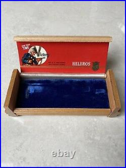 Helbros Vintage Chronograph And Original Box, Rare Combo Set From World War II 2