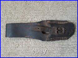 Japanese Ww2 Type 30 Closed Loop Leather Bayonet Frog For Wwii Arisaka Rare
