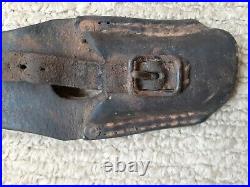 Japanese Ww2 Type 30 Closed Loop Leather Bayonet Frog For Wwii Arisaka Rare