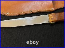 MINT CONDITION US WWII Foster Bros Fighting Knife -WW2 -RARE! -js