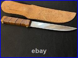 MINT CONDITION US WWII Foster Bros Fighting Knife -WW2 -RARE! -js
