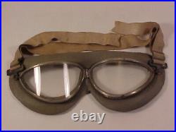 ORIGINAL, RARE & VERY GOOD Condition HB Rocket Flying Goggles Worn Pre-WWII