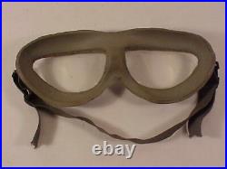 ORIGINAL, RARE & VERY GOOD Condition Seesall Flying Goggles Worn Pre-WWII