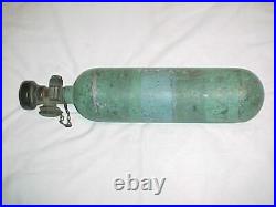 ORIGINAL, RARE & VG Condition Pre-WWII AAF Type A-2 Oxygen Walkaround Bottle