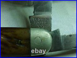 ORIGINAL, RARE & VG+ Condition WWII Type II 10th Mountain Div/FSSF Pocket Knife