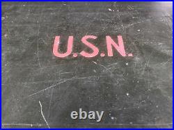 Original Rare WW2 Field Desk U. S. N. Dated 12-14-44