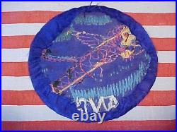 Original Rare Wwii Flying Tigers Avg Chinese Made Patch From Ace Ftr Pilot