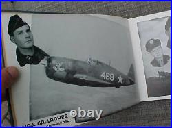 Original Rare Wwii Usaaf 342nd Fighter Squadron Unit History -1943 Bedford Mass