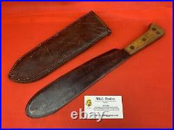 Original WW2 Bolo Knife USMC Machete Briddell 1942 Pacific Japanese RARE