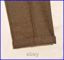 Original WW2 British Army Battledress Serge Trousers Size 18 Large RARE