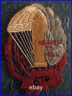 Original WWII 674th Parachute Infantry Field Artillery Rare Pocket Patch