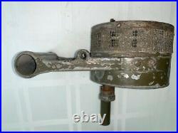 Original WWII FEDERAL ELECTRIC CO. Handheld Air Raid Siren with Rare Cover