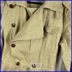 Original WWII French Aviator Summer Flight Suit Coverall Rare