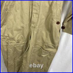 Original WWII French Aviator Summer Flight Suit Coverall Rare