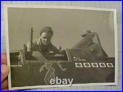 Original Wwii Rare Avg Flying Tigers 3rd Squadron Armorer P-40 Large Photo