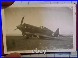 Original Wwii Rare Avg Flying Tigers Photo Crash Of P-40 #80