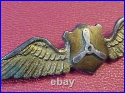 Original Wwii Rare Theater Made In India Us Atc Flight Engineer Wings