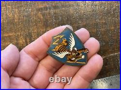 Original Wwii Usaaf Rare Chinese China Made 23rd Fighter Group Dui DI Insignia
