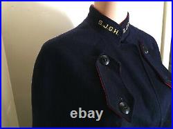 RARE 1940s WWII Nurse Cape Wool Cloak Military Vintage Uniform WW2 San Jose