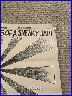 RARE Anti Axis Original WWII Poster By RCA Co. 16x22