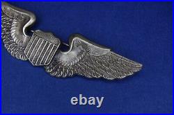 RARE Authentic WWII CBI Theater Made Pilot Wing US Army Air Forces Corps AAF AAC