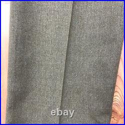 RARE French Army Officer Wool Blend Trousers Adult Size 28 x 29