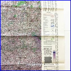 RARE Invasion of Normandy WWII 1943 D-Day Battle of Saint-Lô France Combat Map