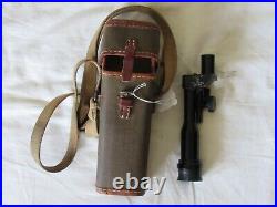 RARE Japanese WWII Type 99 Light Machine Gun Scope with Case and Eye Piece Repro