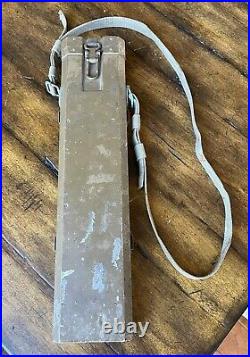RARE NIKKO 5X10 WWII WW2 Japanese Army Military Trench Periscope with Case Handle
