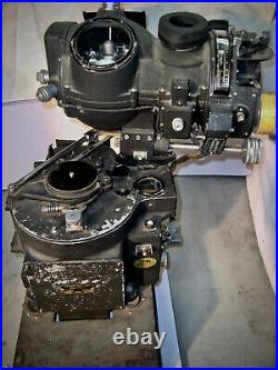 RARE NORDEN BOMBSIGHT With STABILIZER ON CARRIER With AUTOPILOT MK 15, MOD 7, WW2